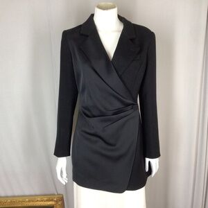 Evening tuxedo jacket wrap New